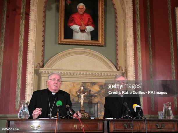 The Archbishop of Birmingham, the Most Reverend Vincent Nichols, who has been named as the new Roman Catholic Archbishop of Westminster, pictured at...