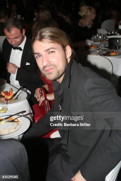 David Garrett attends the UNESCO Benefit Gala for Children 2008 at Hotel Maritim on November 1, 2008 in Cologne, Germany.