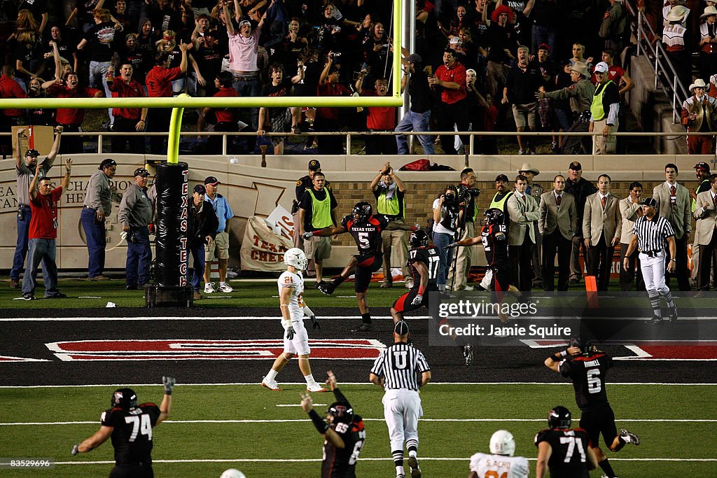 Texas v Texas Tech