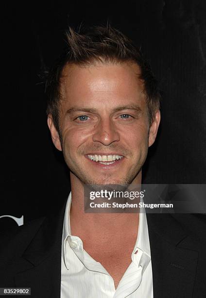 Actor Carmine Giovinazzo attends the "CSI: NY" celebration of its 100th episode at The Edison on November 1, 2008 in Los Angeles, California.