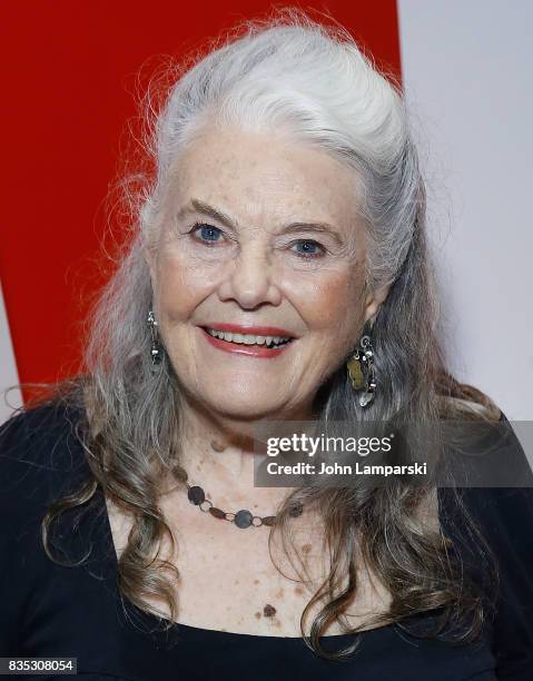 Lois Smith attends "Marjorie Prime" New York premiere on August 18, 2017 in New York City.