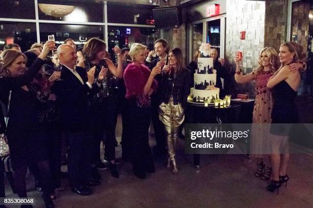 Thank You and Good Night" Episode 919 -- Pictured: Luann D'Agostino, Dorinda Medley, Carole Radziwill, Tinsley Mortimer, Sonja Morgan --