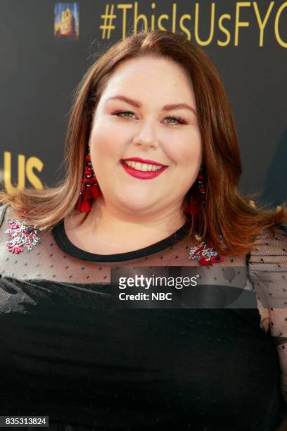 An Evening With the Creator and Stars of the Emmy-Nominated Broadcast Drama This is Us" -- Pictured: Chrissy Metz at the Paramount Studios lot,...