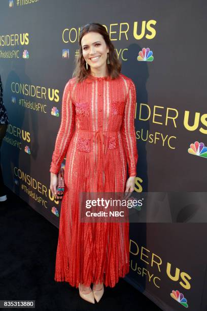 An Evening With the Creator and Stars of the Emmy-Nominated Broadcast Drama This is Us" -- Pictured: Mandy Moore at the Paramount Studios lot, August...