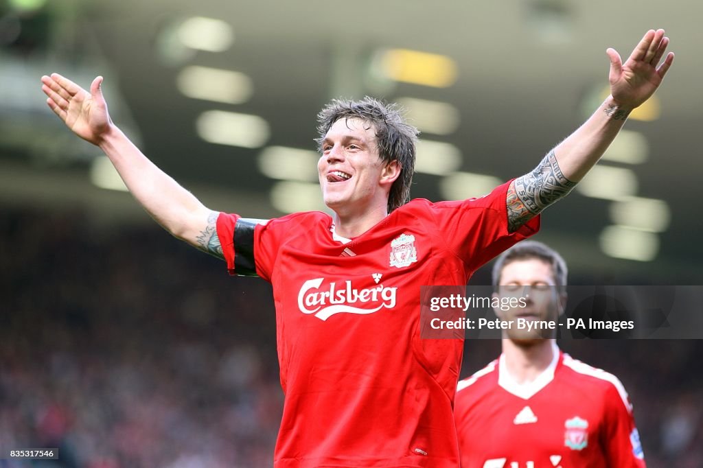 Soccer - Barclays Premier League - Liverpool v Blackburn Rovers - Anfield