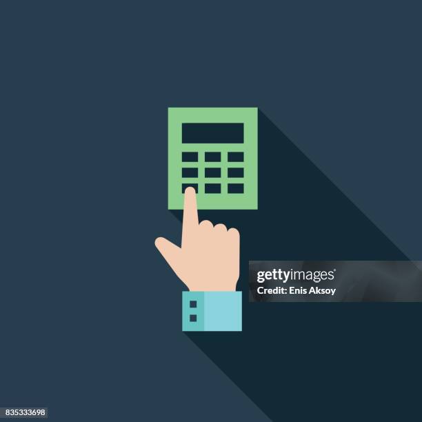 enter code flat icon - alarm system stock illustrations