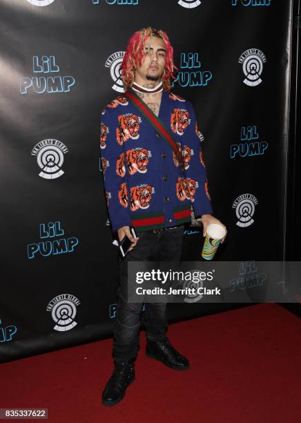 Lil Pump celebrates his 17th Birthday Party at Ace Of Diamonds on August 17, 2017 in West Hollywood, California.