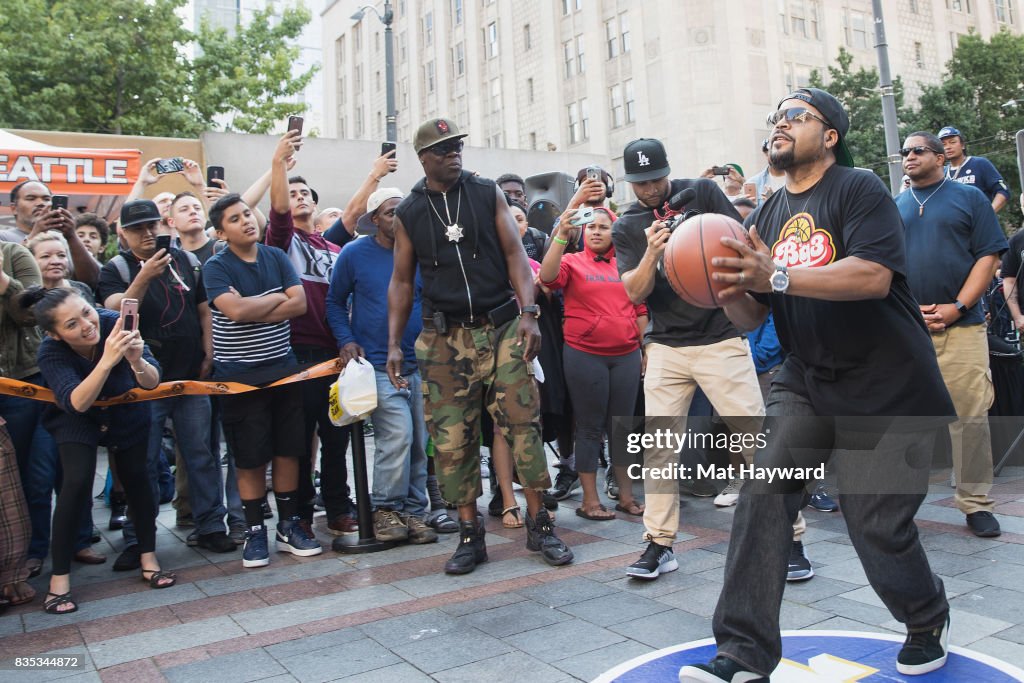 Ice Cube Appearance For Big 3 Playoff Promotion