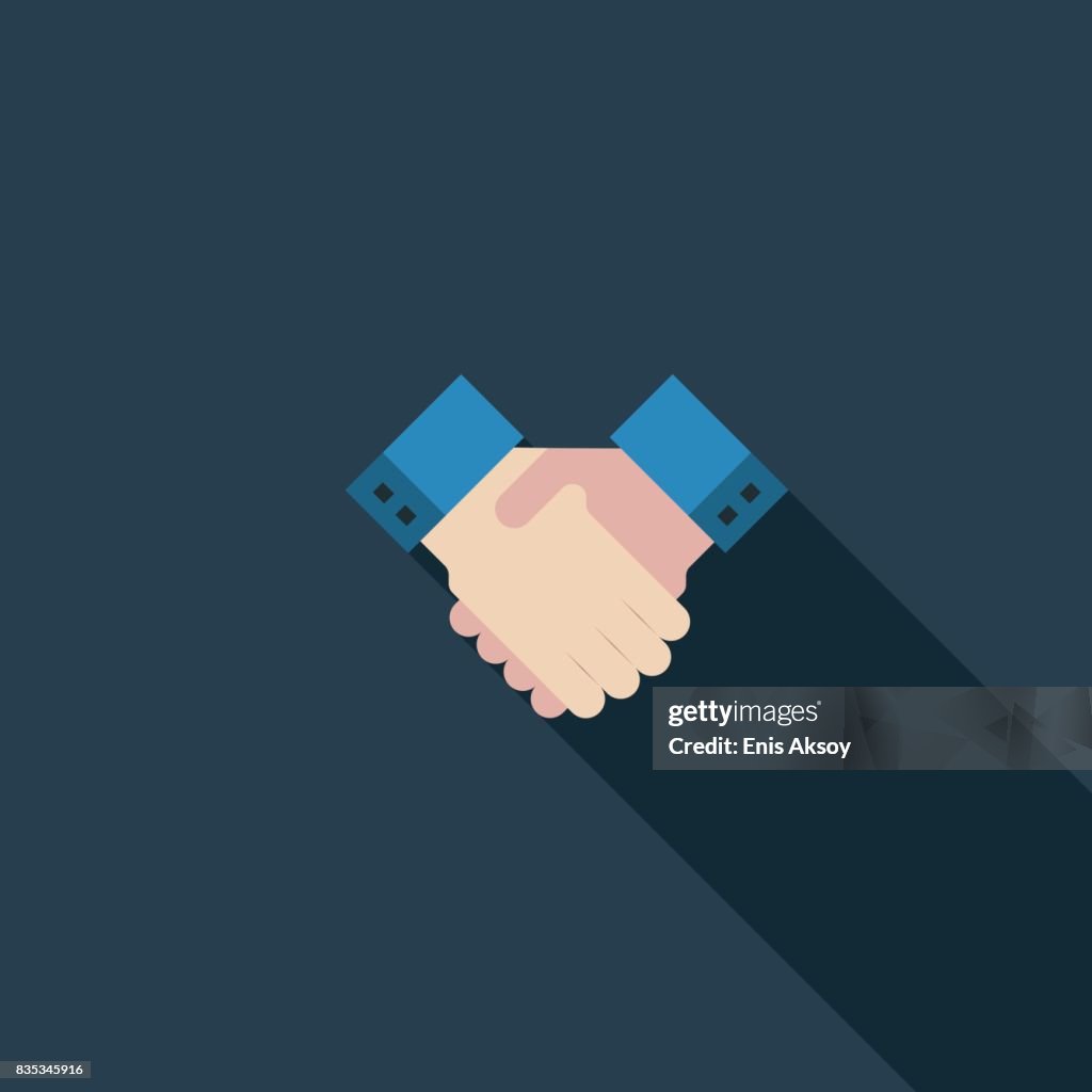 Handshake Flat Icon