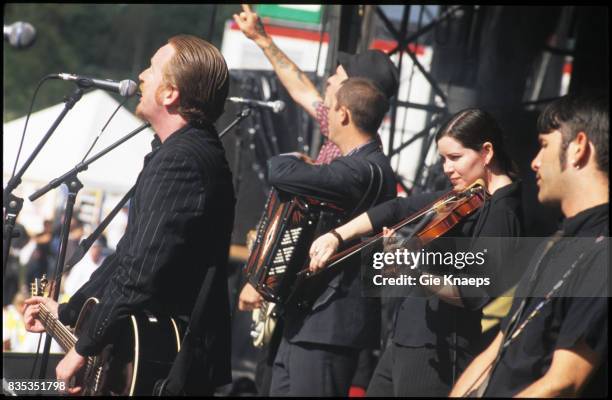 Flogging Molly, Dave King, Bridget Regan, Matt Hensley, Pukkelpop Festival, Hasselt, Belgium, .