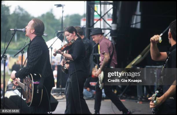 Flogging Molly, Dave King, Bridget Regan, Matt Hensley, Pukkelpop Festival, Hasselt, Belgium, .