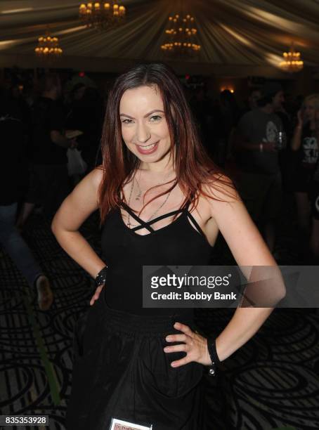 Sylvia Soska attends the Monster Mania Con 2017 at NJ Crowne Plaza Hotel on August 18, 2017 in Cherry Hill, New Jersey.