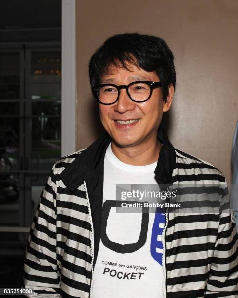 Jonathan Ke Quan attends the Monster Mania Con 2017 at NJ Crowne Plaza Hotel on August 18, 2017 in Cherry Hill, New Jersey.