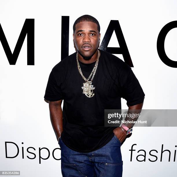 Ferg attends Pop-Up Shop launch for clothing brand UNIFORM on August 18, 2017 in New York City.