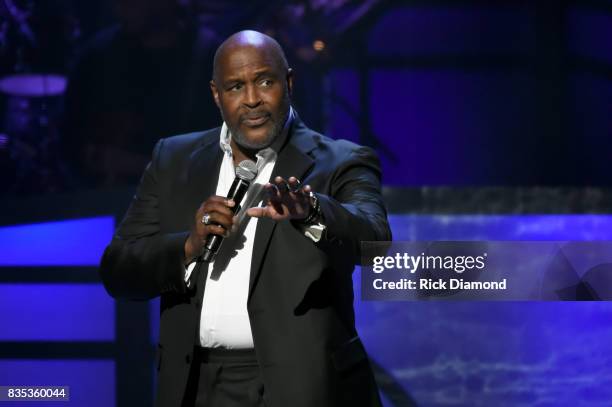 Singer Marvin Winans performs onstage at the 2017 Black Music Honors at Tennessee Performing Arts Center on August 18, 2017 in Nashville, Tennessee.