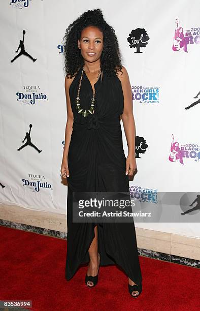 And Black Girls Rock! founder DJ Beverly Bond attends the 3rd Annual Black Girls Rock! Awards at Jazz at Lincoln Center on November 2, 2008 in New...
