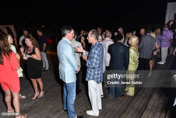 Atmosphere at ARTrageous Gala + Art Auction benefitting Hour Children at a Private Residence on August 18, 2017 in Southampton, New York.