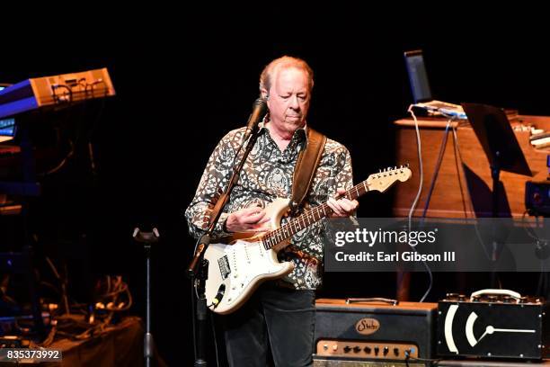 Boz Scaggs performs onstage at Thousand Oaks Civic Arts Plaza on August 18, 2017 in Thousand Oaks, California.