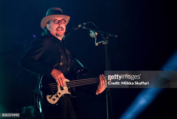 Bassist and vocalist Les Claypool of Primus performs at The Greek Theater on August 18, 2017 in Berkeley, California.