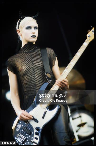 Smashing Pumpkins, D'arcy Wretzky, Pinkpop Festival, Landgraaf, Holland, .