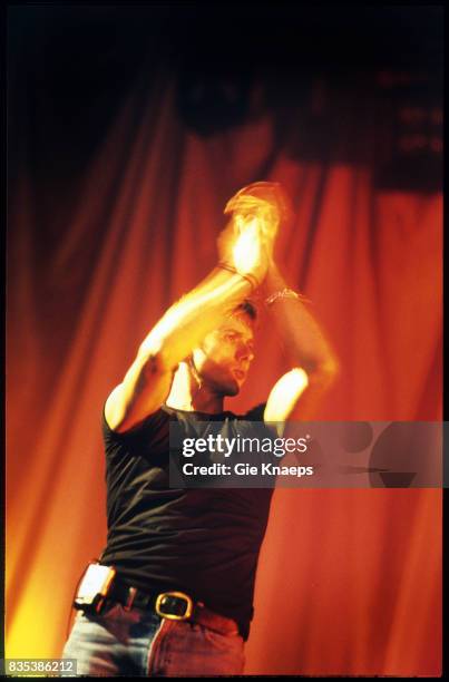 Suede, Brett Anderson, Pukkelpop Festival, Hasselt, Belgium, .