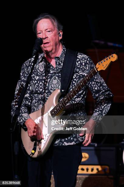 Boz Scaggs performs at Thousand Oaks Civic Arts Plaza on August 18, 2017 in Thousand Oaks, California.