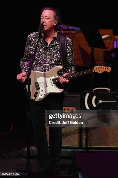 Boz Scaggs performs at Thousand Oaks Civic Arts Plaza on August 18, 2017 in Thousand Oaks, California.