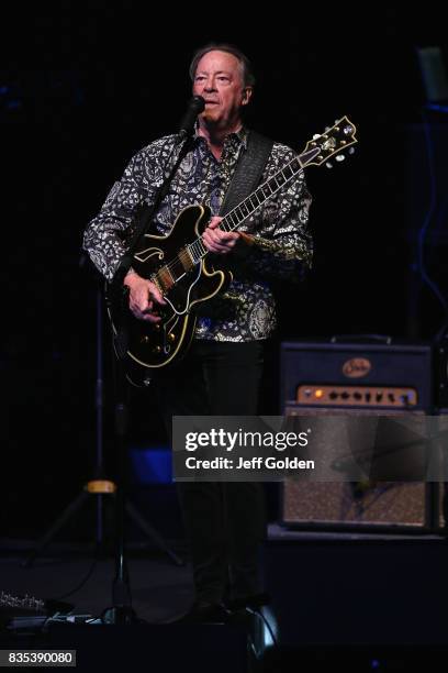 Boz Scaggs performs at Thousand Oaks Civic Arts Plaza on August 18, 2017 in Thousand Oaks, California.