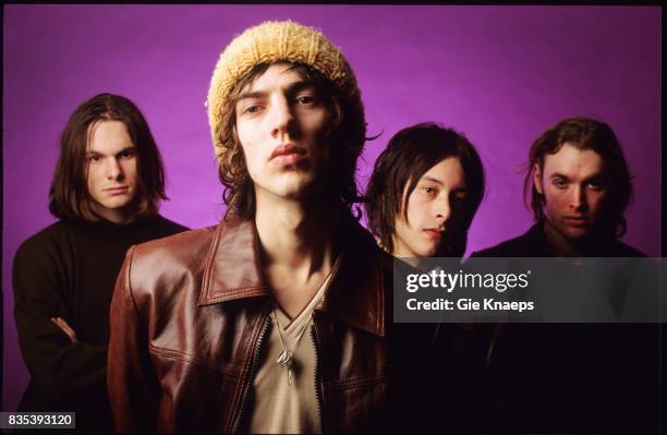 The Verve, Richard Ashcroft, Nick McCabe, Peter Salisbury, Simon Jones, Vaartkapoen , Brussels, Belgium, .