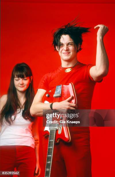 The White Stripes, Jack White, Meg White, Ancienne Belgique , Brussels, Belgium, .