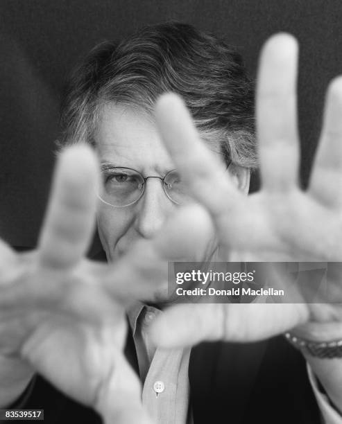 Film director David Cronenberg poses for a portrait shoot in London, 1997.