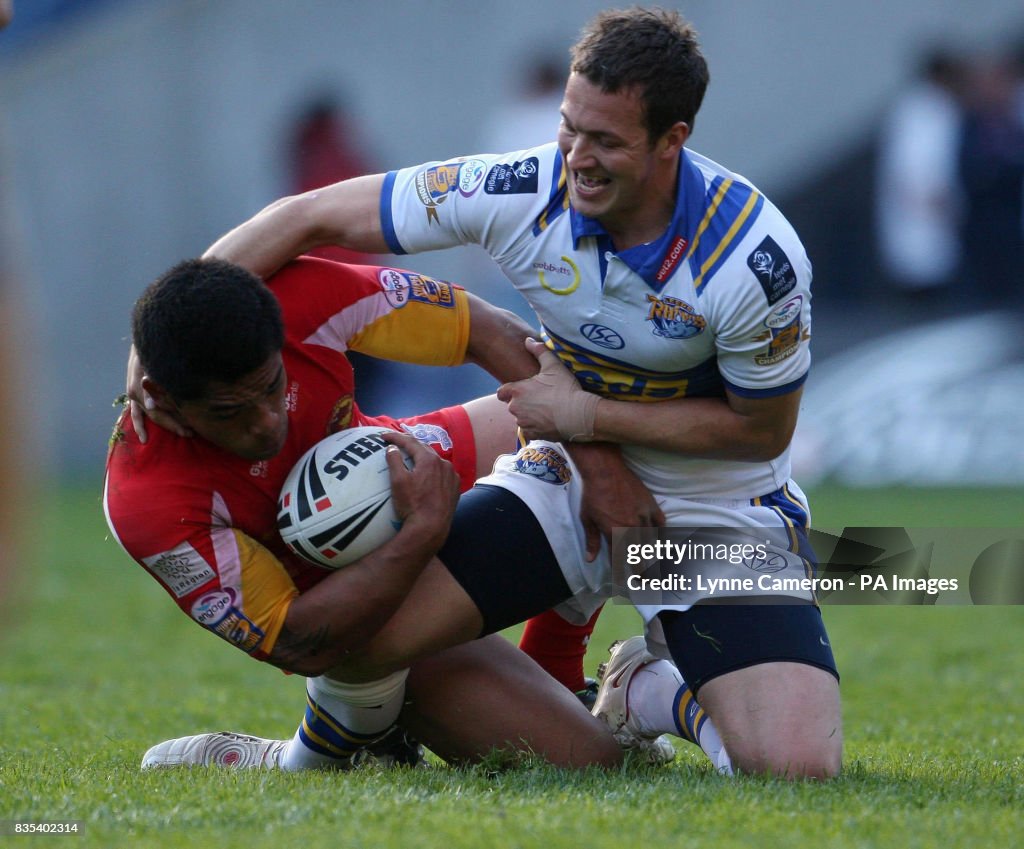 Rugby League - Engage Super League - The Magic Weekend - Catalans Dragons v Leeds Rhinos - Murrayfield Stadium