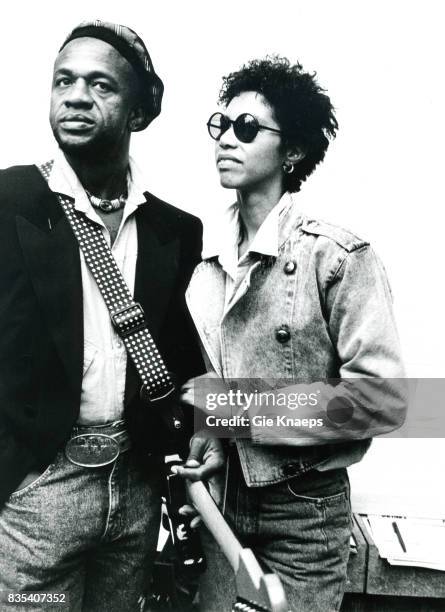 Womack and Womack, Cecil and Linda Womack, Marktrock Leuven Festival, Leuven, Belgium, .