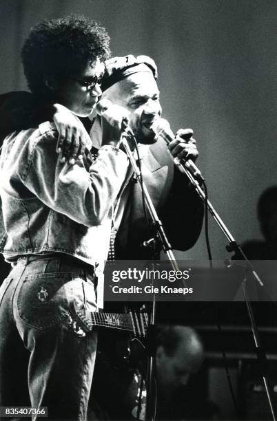 Womack and Womack, Cecil and Linda Womack, Marktrock Leuven Festival, Leuven, Belgium, .