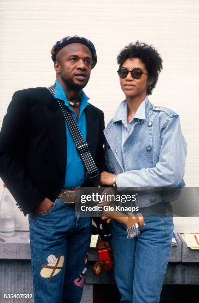 Womack and Womack, Cecil and Linda Womack, Marktrock Leuven Festival, Leuven, Belgium, .