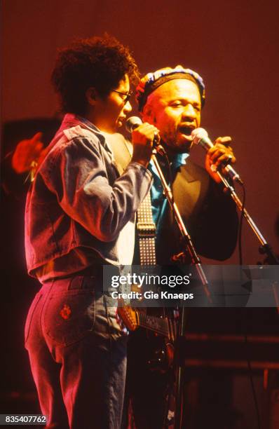 Womack and Womack, Cecil and Linda Womack, Marktrock Leuven Festival, Leuven, Belgium, .