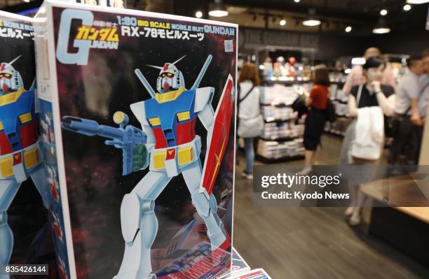Reporters are invited to Gundam Base Tokyo, an official store selling plastic models of robots and armor featuring in the popular Japanese sci-fi...