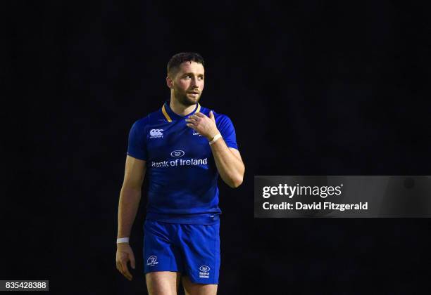 Dublin , Ireland - 18 August 2017; Barry Daly of Leinster during the Bank of Ireland Pre-season Friendly match between Leinster and Gloucester at St...