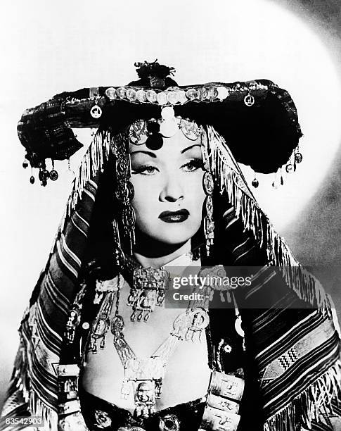 Photo dated from April 1952 shows Peruvian soprano singer Yma Sumac in London where she performed at the Albert Hall. Sumac died at 86 on November 2...