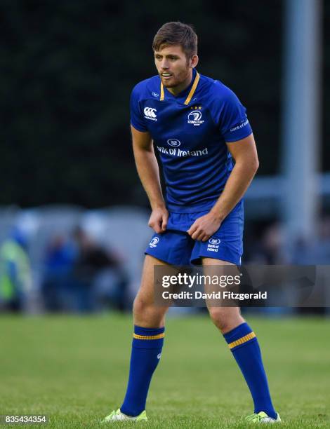 Dublin , Ireland - 18 August 2017; Ross Byrne of Leinster during the Bank of Ireland Pre-season Friendly match between Leinster and Gloucester at St...