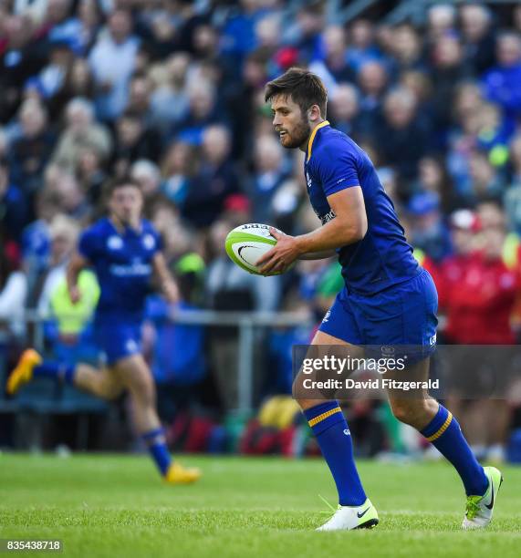 Dublin , Ireland - 18 August 2017; Ross Byrne of Leinster during the Bank of Ireland Pre-season Friendly match between Leinster and Gloucester at St...