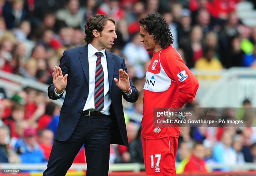 Soccer - Barclays Premier League - Middlesbrough v Aston Villa - Riverside Stadium