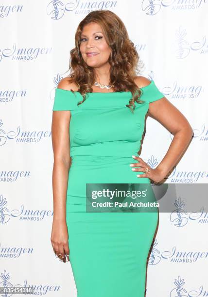 Actress Aida Rodriguez attends the 32nd Annual Imagen Awards at the Beverly Wilshire Four Seasons Hotel on August 18, 2017 in Beverly Hills,...