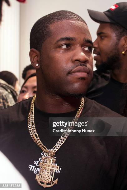 Ferg attends the A$AP Ferg And Clothing Brand Uniform Launch Pop-Up Shop on August 18, 2017 in New York City.