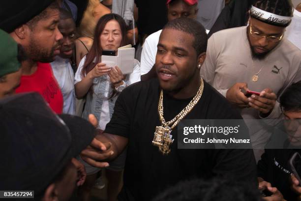 Ferg attends the A$AP Ferg And Clothing Brand Uniform Launch Pop-Up Shop on August 18, 2017 in New York City.