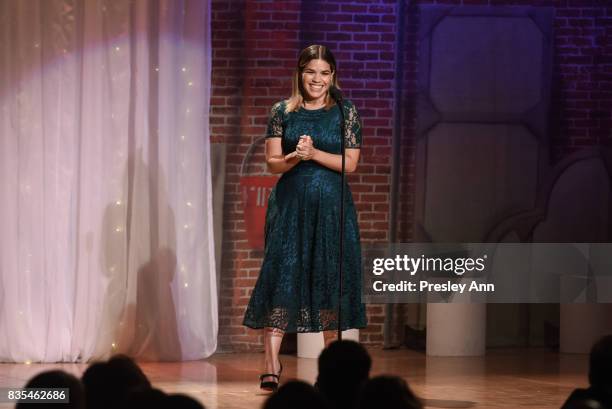 America Ferrera attends 32nd Annual Imagen Awards - Inside at the Beverly Wilshire Four Seasons Hotel on August 18, 2017 in Beverly Hills, California.