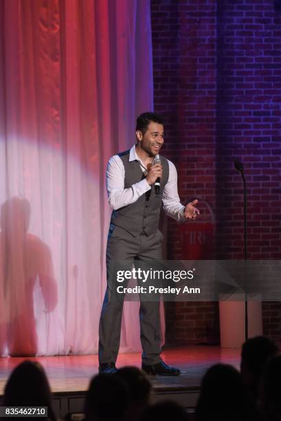 Corbin Bleu attends 32nd Annual Imagen Awards - Inside at the Beverly Wilshire Four Seasons Hotel on August 18, 2017 in Beverly Hills, California.