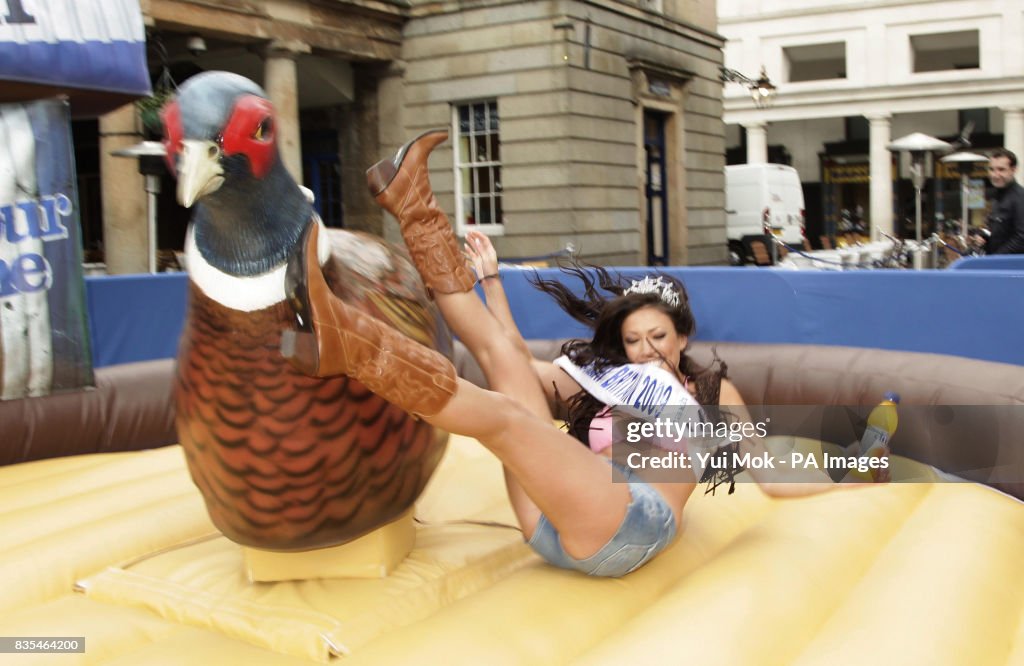Miss Great Britain Launches Drench Water - London