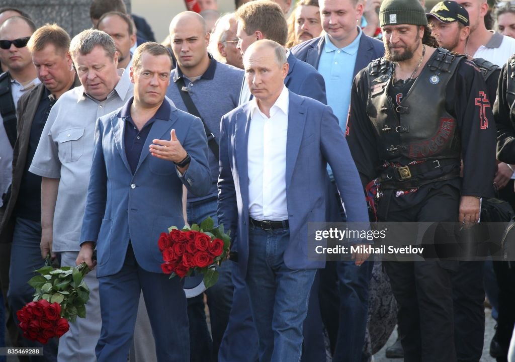 Russian President Vladimir Putin Visits Sevastopol