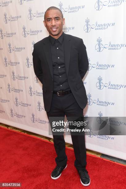 Maronzio Vance attends 32nd Annual Imagen Awards - Red Carpet at the Beverly Wilshire Four Seasons Hotel on August 18, 2017 in Beverly Hills,...